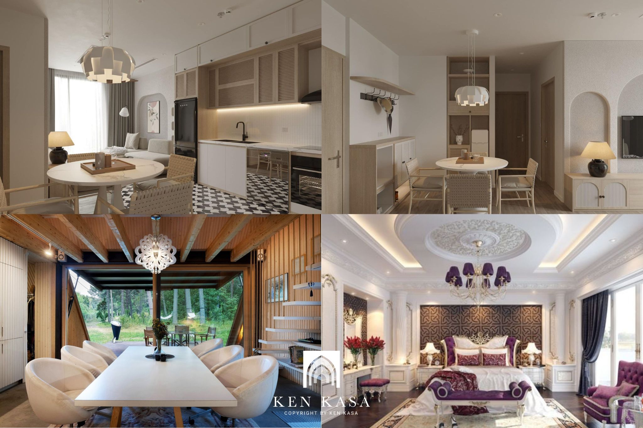 Top 15 mẫu thiết kế nội thất homestay thu hút khách năm 2024